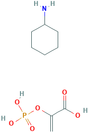 <span class='d-block'>Phospho(enol)pyruvic acid cyclohexylammonium salt</span><span class='d-block'>磷烯醇丙酮酸 环己铵盐</span>