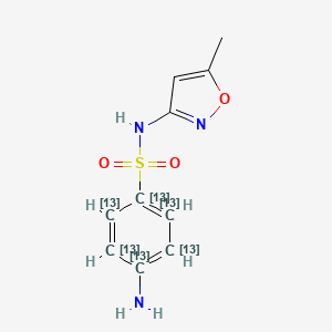 <span class='d-block'>Sulfamethoxazole-13C6 in Methanol</span><span class='d-block'>甲醇中磺胺甲恶唑-13C6同位素</span>