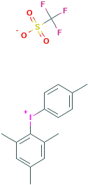 (4-甲苯基)(2，4，6-三甲基苯基)碘鎓三氟甲磺酸盐 (4-Methylphenyl)(2，4，6-trimethylphenyl)iodonium Trifluoromethanesulfonate