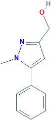 <span class='d-block'>(1-Methyl-5-phenyl-1H-pyrazol-3-yl)methanol, 97%</span><span class='d-block'>(1-甲基-5-苯基-1H-吡唑-3-基)甲醇</span>