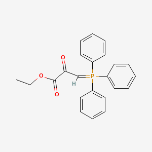 <span class='d-block'>Ethyl 2-oxo-3-(triphenylphosphoranylidene)propanoate</span><span class='d-block'>(三苯基膦)丙酮酸乙酯</span>