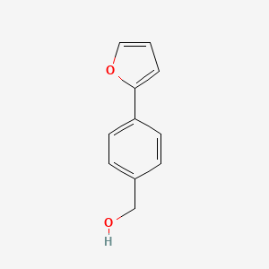 <span class='d-block'>[4-(2-Furyl)phenyl]methanol, 97%</span><span class='d-block'>[4-(2-呋喃基)苯基]甲醇</span>