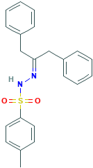 <span class='d-block'>1，3-Diphenylacetone p-Toluenesulfonylhydrazone</span><span class='d-block'>1，3-二苯基丙酮-对甲苯磺酰腙</span>