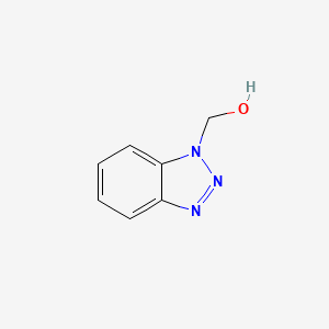 <span class='d-block'>1H-BENZOTRIAZOLE-1-METHANOL</span><span class='d-block'>1H-苯并三唑-1-甲醇</span>