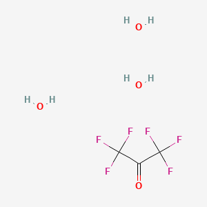 <span class='d-block'>Hexafluoroacetone trihydrate</span><span class='d-block'>六氟丙酮三水合物</span>