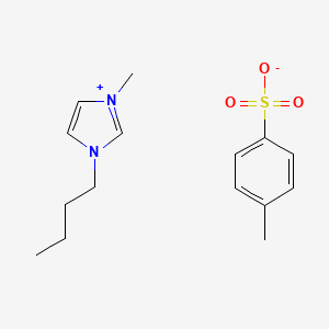 <span class='d-block'>1-Butyl-3-methylimidazolium tosylate</span><span class='d-block'>1-丁基-3-甲基咪唑对甲苯磺酸盐</span>