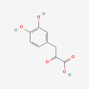 <span class='d-block'>3-(3，4-Dihydroxyphenyl)-2-oxopropanoic acid</span><span class='d-block'>3，5-二羟基苯丙酮酸</span>