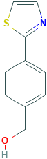 <span class='d-block'>[4-(1,3-Thiazol-2-yl)phenyl]methanol, 97%</span><span class='d-block'>[4-(1,3-噻唑-2-基)苯基]甲醇</span>