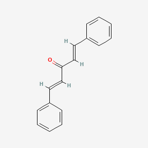 <span class='d-block'>1，5-Diphenylpenta-1，4-dien-3-one</span><span class='d-block'>二苄叉丙酮</span>