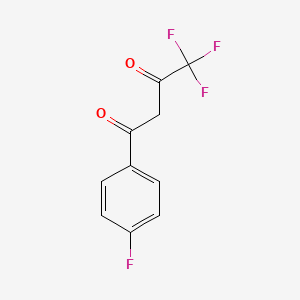 <span class='d-block'>3-(4-Fluorobenzoyl)-1，1，1-trifluoroacetone</span><span class='d-block'>3-(4-氟苯甲酰基)-1，1，1-三氟丙酮</span>