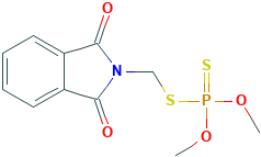 <span class='d-block'>Phosmet solution, 100μg/mL</span><span class='d-block'>丙酮中亚胺硫磷溶液, 100μg/mL</span>