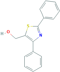 <span class='d-block'>(2,4-Diphenyl-1,3-thiazol-5-yl)methanol, 97%</span><span class='d-block'>(2,4-二苯基-1,3-噻唑-5-基)甲醇</span>