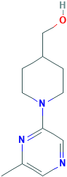 <span class='d-block'>[1-(6-Methylpyrazin-2-yl)piperid-4-yl]methanol, 97%</span><span class='d-block'>[1-(6-甲基对二氮杂苯-2-基)哌啶-4-基]甲醇</span>