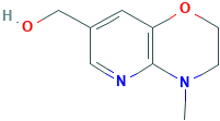 <span class='d-block'>(4-Methyl-3,4-dihydro-2H-pyrido[3,2-b][1,4]oxazin-7-yl)methanol, 97%</span><span class='d-block'>(4-甲基-3,4-二氢-2H-吡啶并[3,2-b][1,4]恶嗪-7-基)甲醇</span>